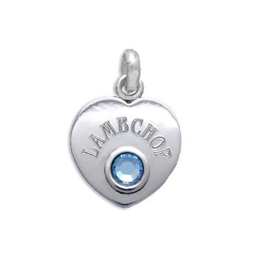 Heart Pendant Silver with Swarovski Crystal