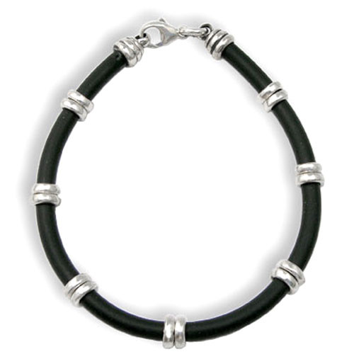 Beaded Rubber Bracelet
