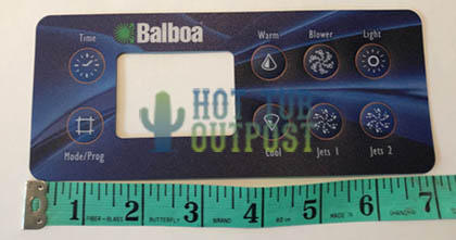 Balboa Overlay Deluxe Control Panel 10763