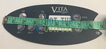 Vita Spa Overlay 108733 VL702S 7 Buttons