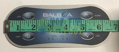 11773 Balboa control panel overlay