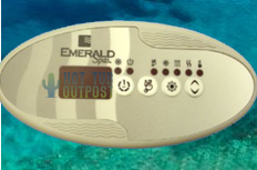 emerald spa control panel