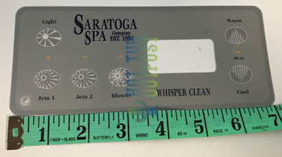 measure overlay saratoga spas