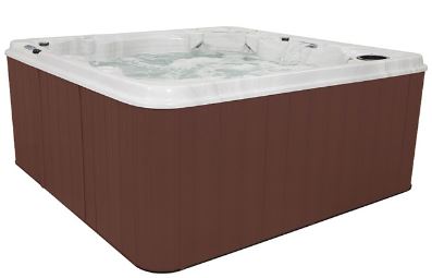 QCA Spas Moonstone Hot Tub Cabinet Side View