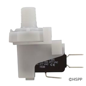 side of pressure switch 21A, 1/8"mpt, SPDT, 2psi