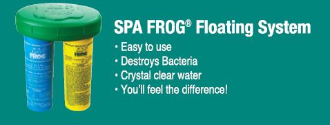 Spa Frog floating cartridges