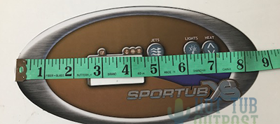 sporttub measure overlay