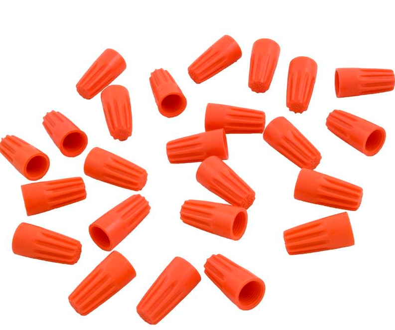 Wire Nut 22-14 AWG Orange 30-173 Quantity 25