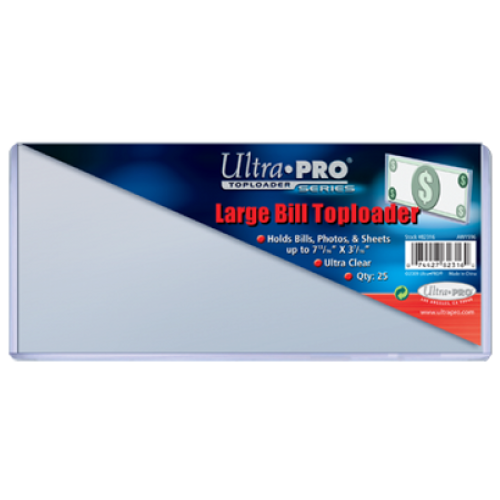 Top Loader - Large Bill (25 per pack)