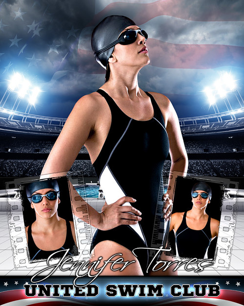 sports collage template