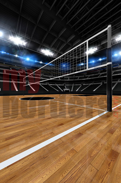 Digital Sports Background - Volleyball Stadium II