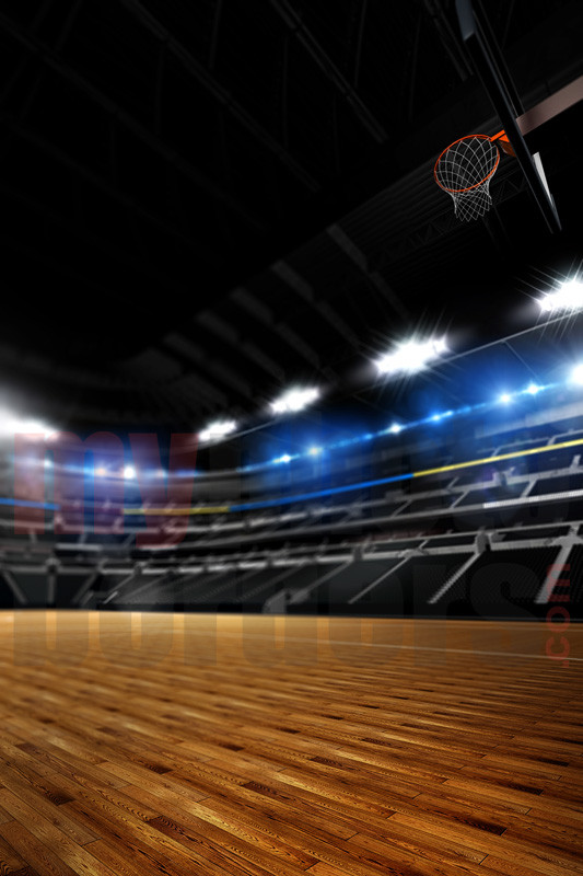 Digital Sports Background - Basketball Stadium IV
