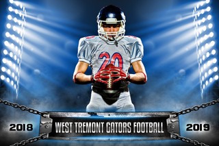 player and team banner templates for youth sports photography multi