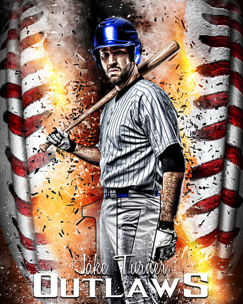 sports poster photo template for baseball baseball inferno baseball team photo templates