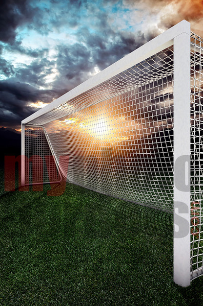 Digital Sports Background Soccer Goal