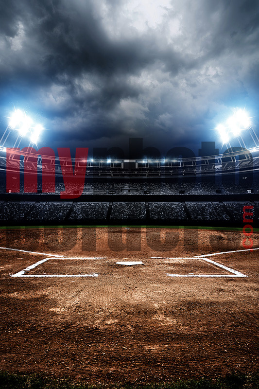 Digital Sports Background - American Softball