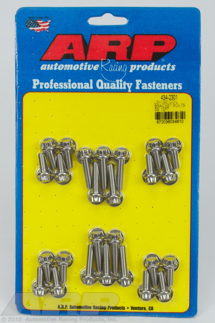 ARP GM LS Engine & Accessories Stainless 12Point Bolt Kit 5349505