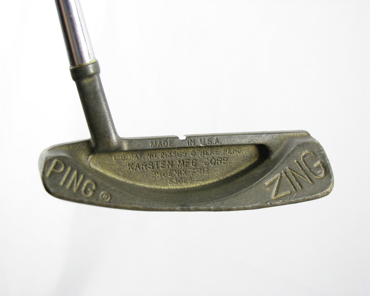 ping-zing-bronze-85029-putter-35-all-original-clubs-n-covers