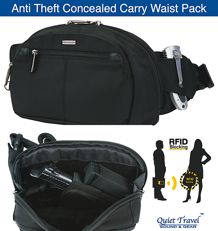 travelon waist pack