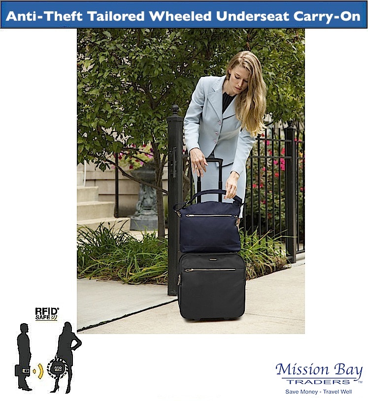 Travelon underseat carry hot sale on bag