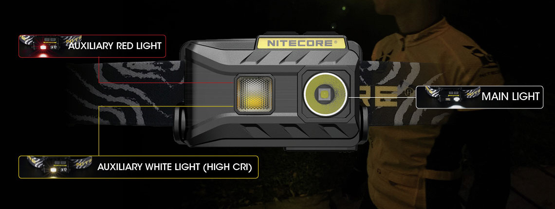 Nitecore® NU25 Triple Output USB Rechargeable Headlamp