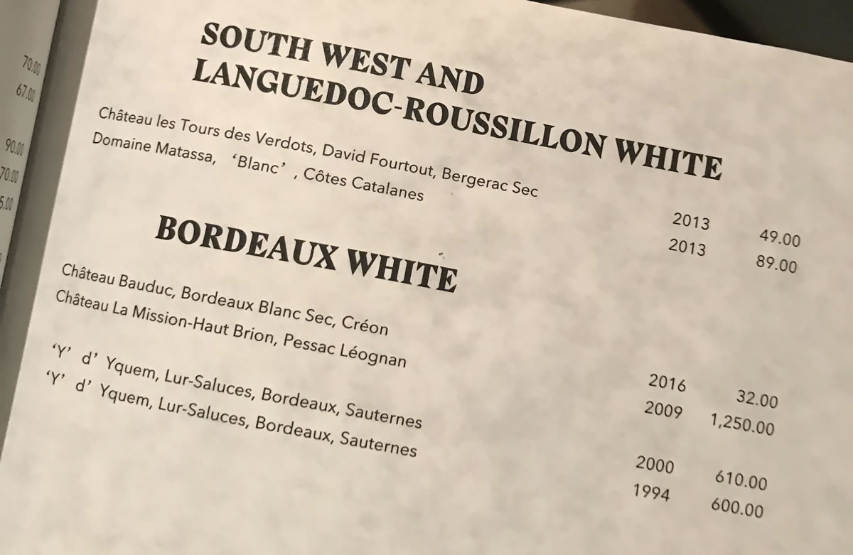 Bordeaux and SW France Wines