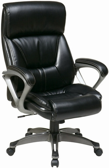 office star eco leather high back chair ech89307