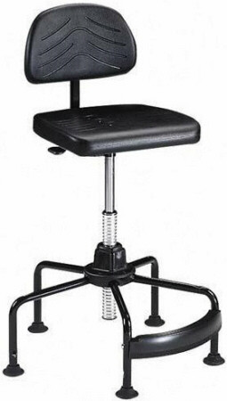 safco high range industrial workbench stool 5117