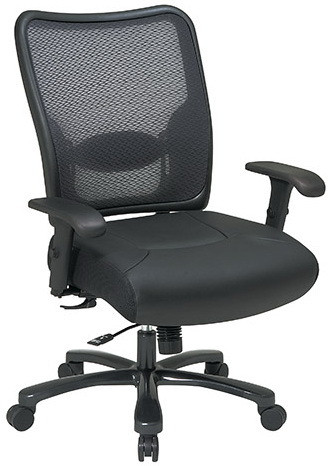 heavy duty mesh office chair leather seat 75 47a773
