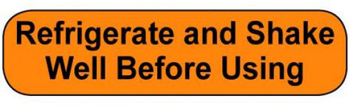 C-23 Medication Instruction Sticker - Refrigerate and Shake Well Before Using - Positive Impressions