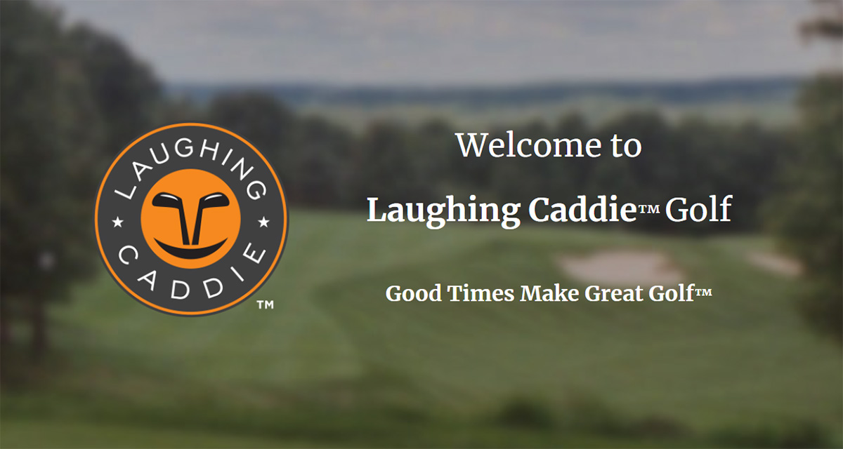 Laughing Caddie Golf Banner