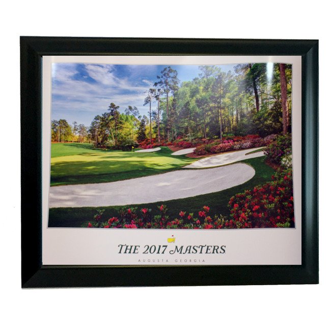 2017 Framed Masters Poster