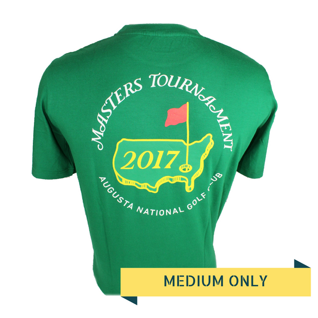 2017 Masters Green Small Logo T-shirt