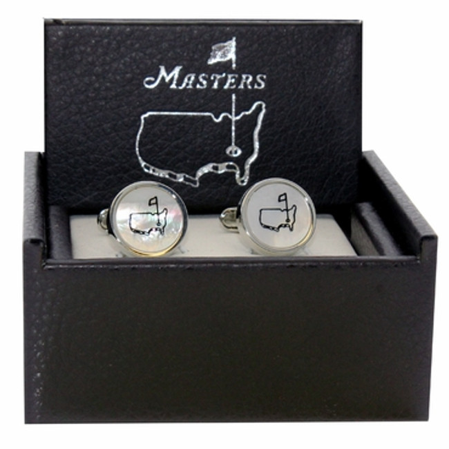 Masters Cuff Links - Mother of Pearl