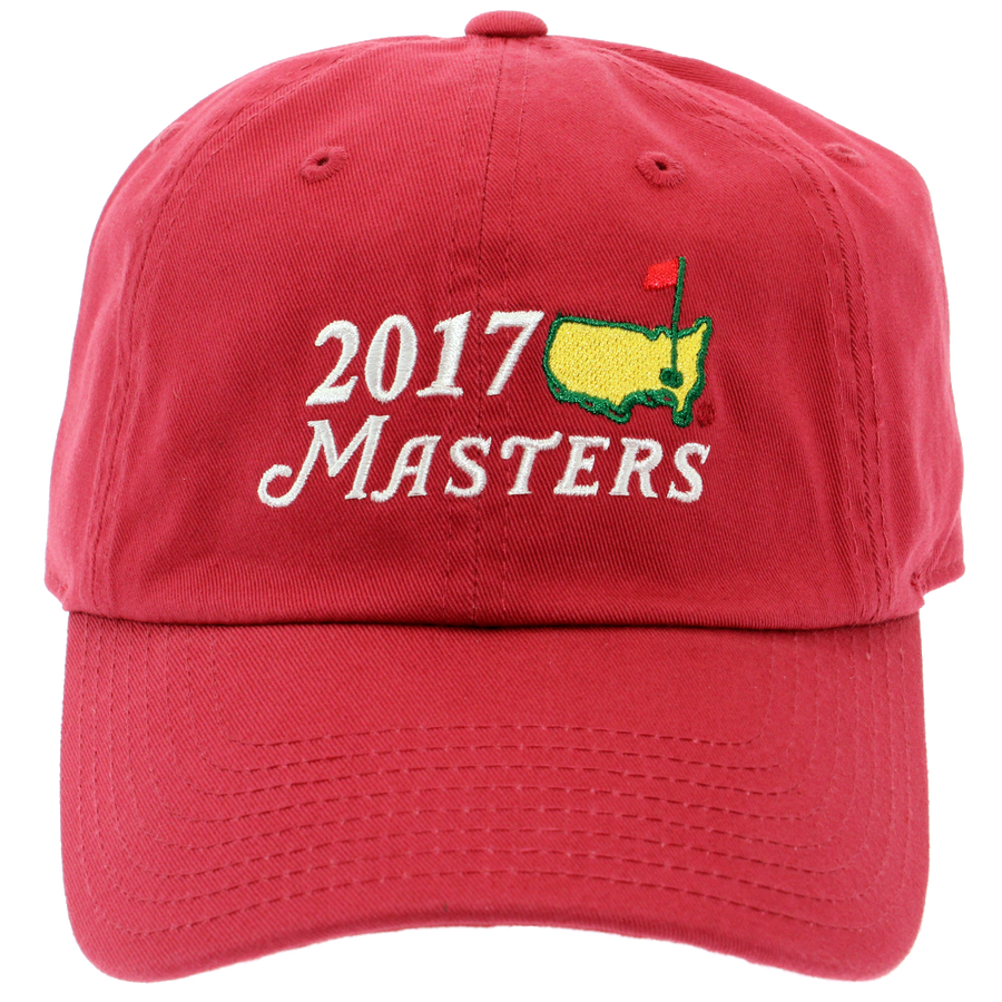 2017 Dated Masters Red Caddy Hat Big Logo