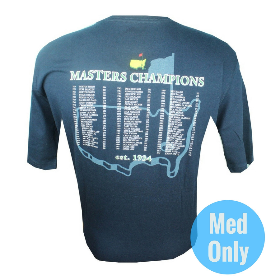 2016 Masters Champions T-Shirt - Navy