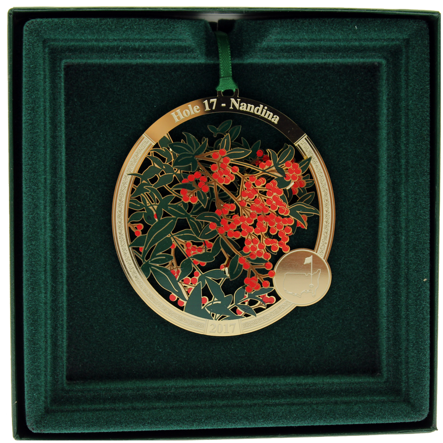 Masters Holiday Ornament - Hole 17 Nandina