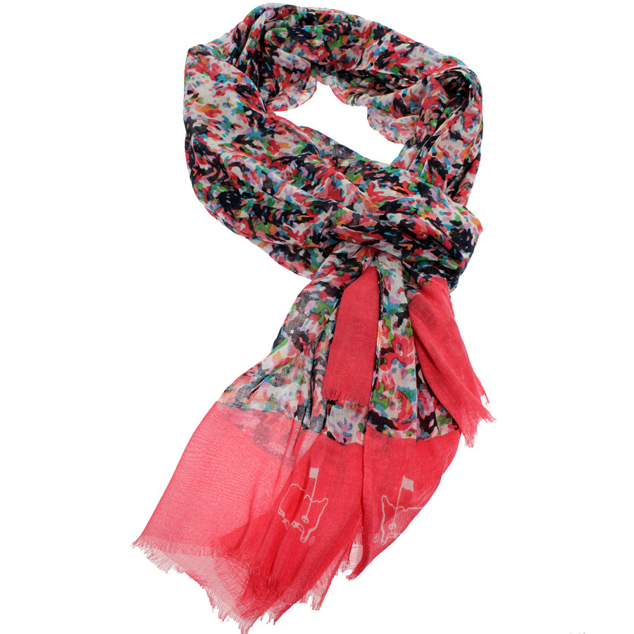 Masters Lilac Floral Print Scarf