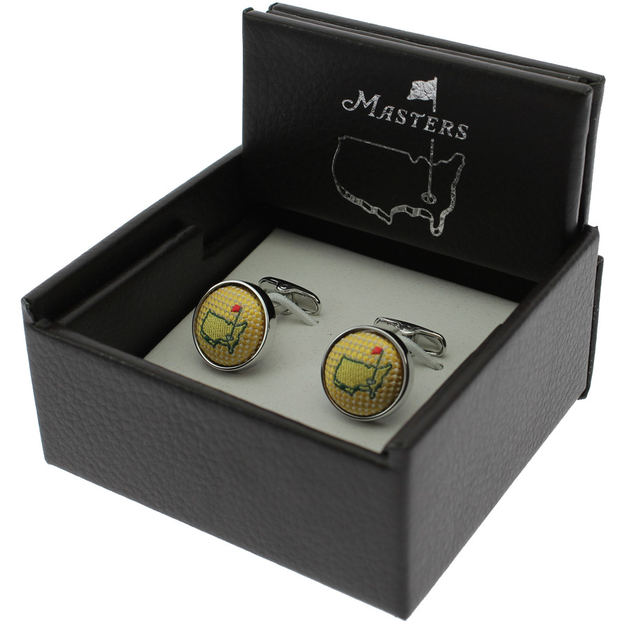 Masters Cuff Links - Yellow Circle
