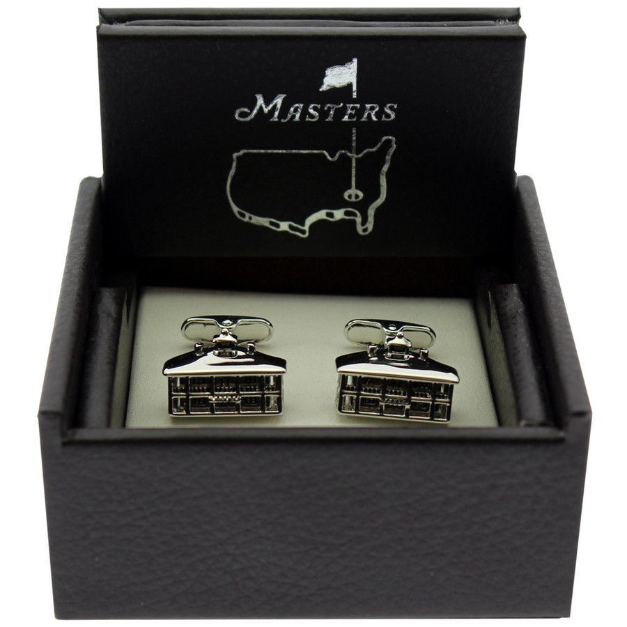 Masters Cuff Links - Silver Clubhouse