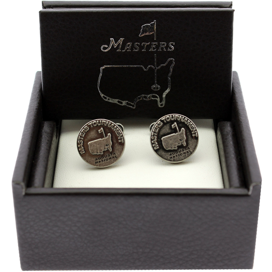 Masters Cuff Links - Silver Emblem