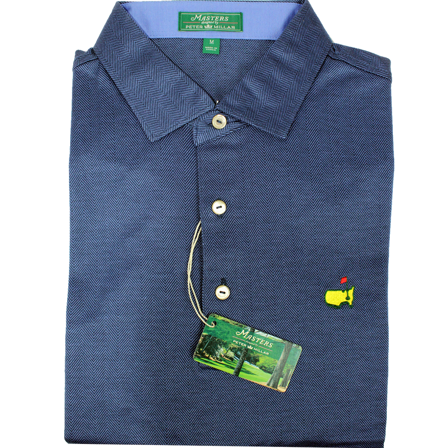 Masters Peter Millar Clubhouse Crow's Nest Performance Tech Golf Shirt