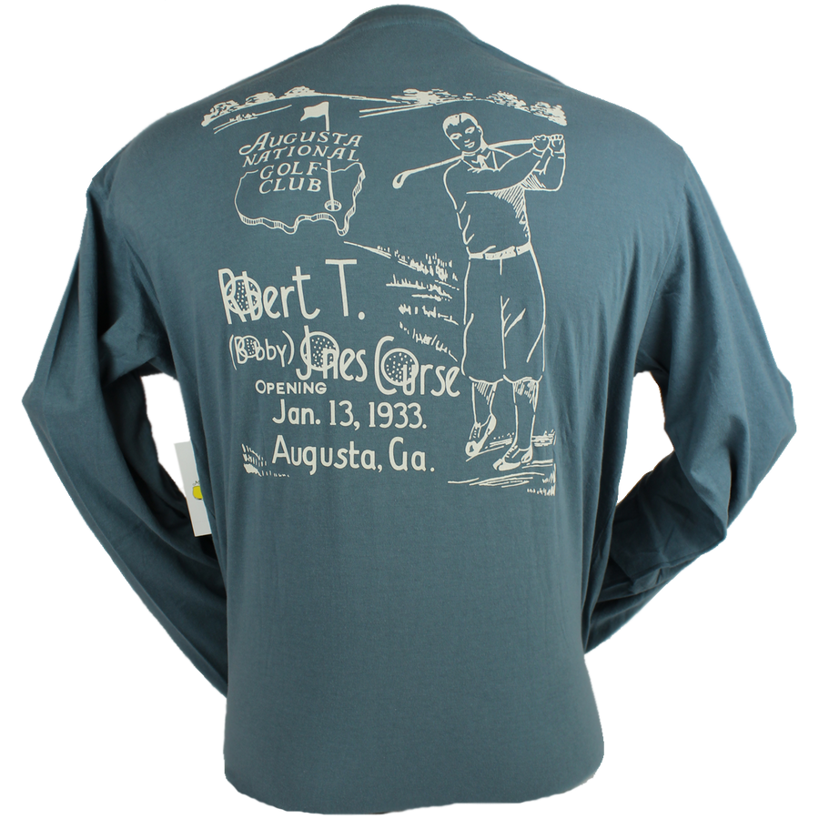 Masters Bobby Jones Blue Long Sleeve