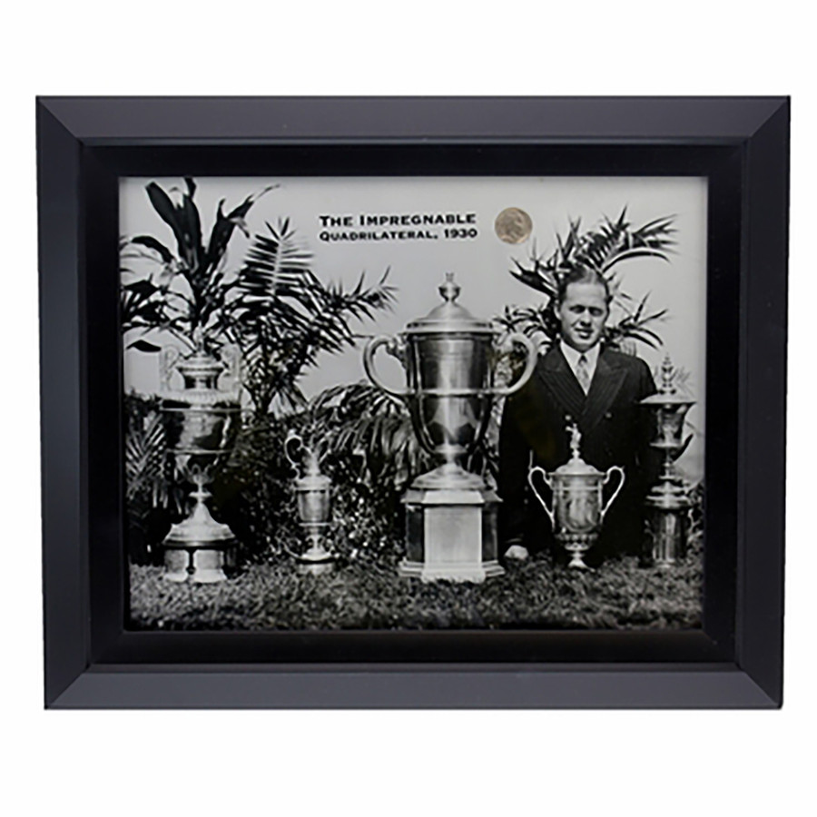 Bobby Jones 1930 Framed Featuring "The Impregnable Quadrilateral"