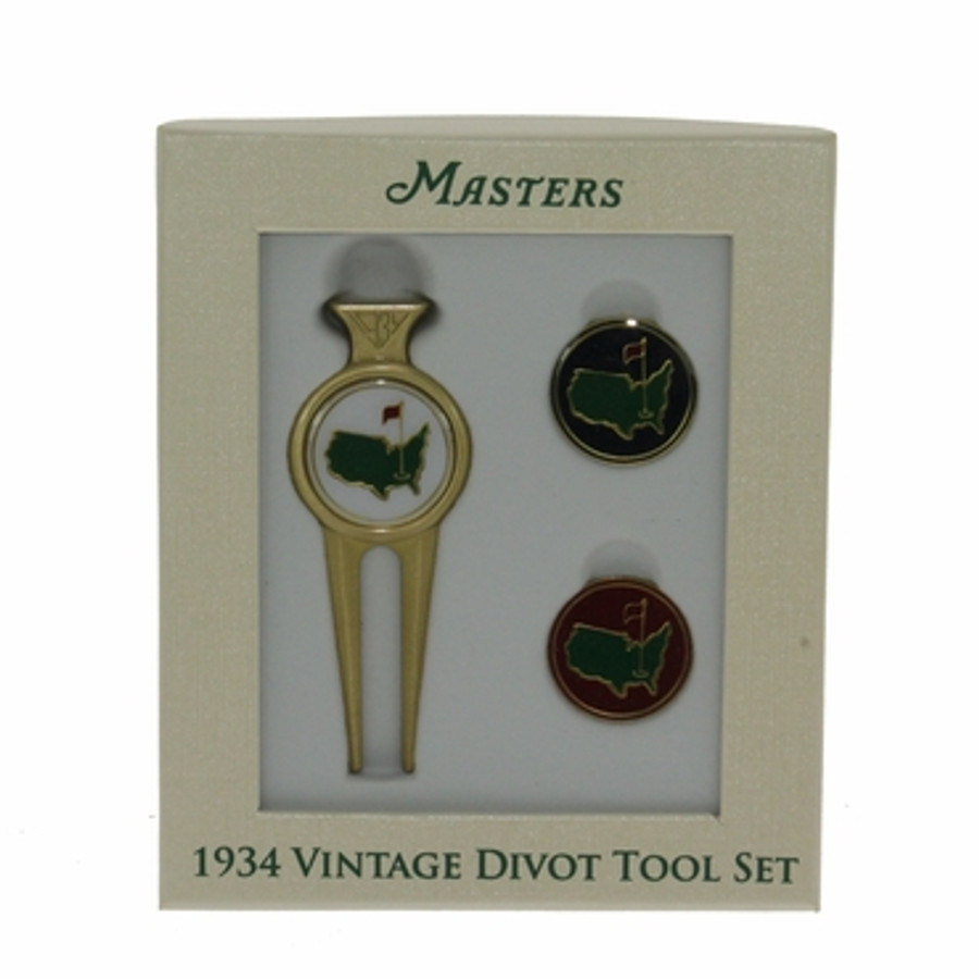 1934 Vintage Masters Divot Tool - Two Ball Markers