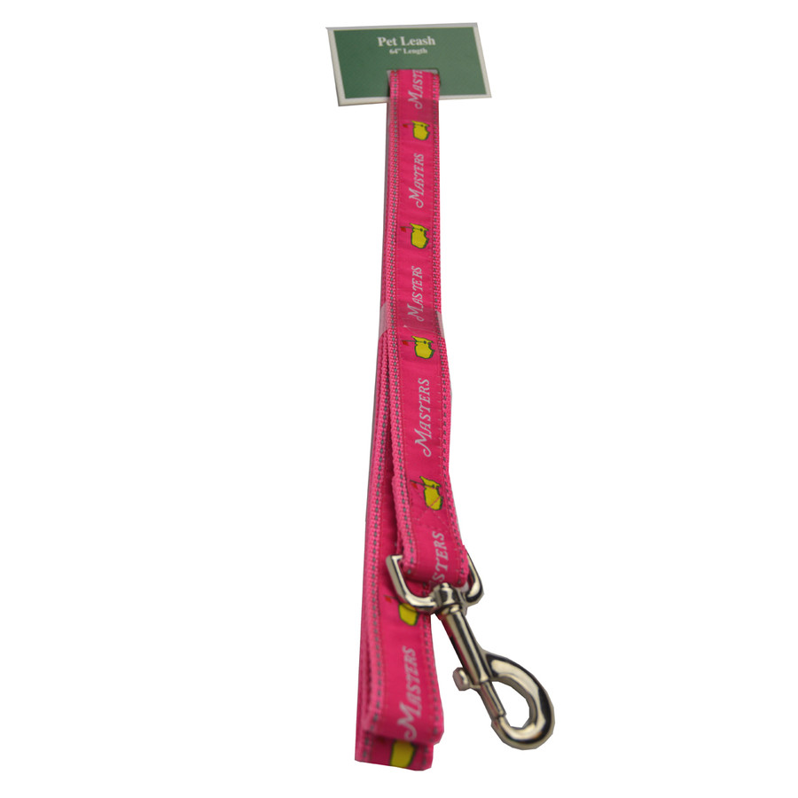 Masters Logo Pink Dog Leash