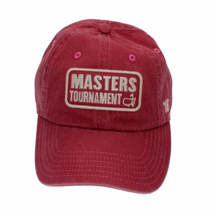 Masters 2016 Vintage Red Caddy Hat