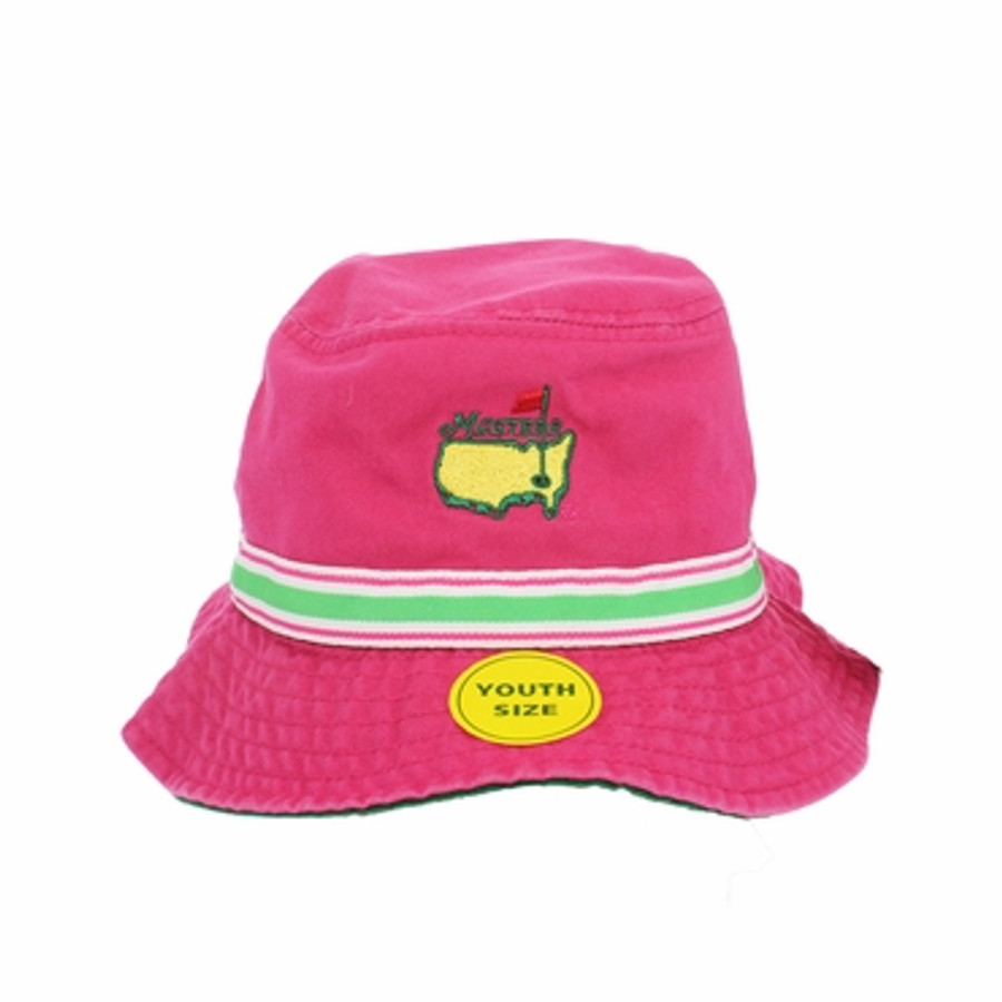 Masters Youth Bucket Hat Pink