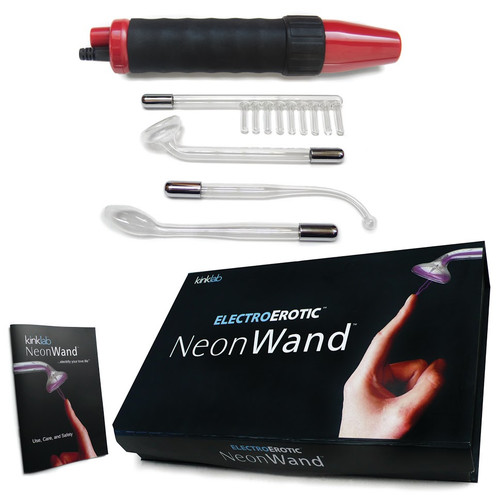 KinkLab Neon Wand Electrosex Kit
