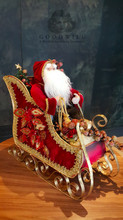 Christmas Santa Sledge Table Display